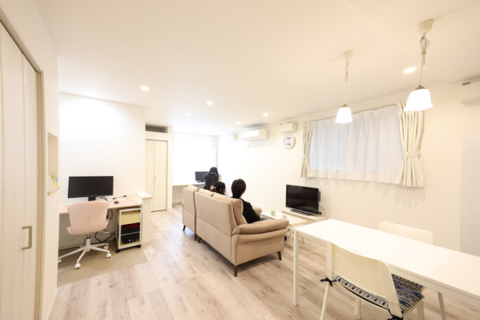Nさん宅のLDK／注文住宅実例